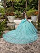 House of Wu 26100 Beaded Bodice Off-The-Shoulder Quinceanera Gown