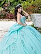 House of Wu 26100 Beaded Bodice Off-The-Shoulder Quinceanera Gown