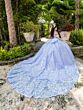 House of Wu 26100 Beaded Bodice Off-The-Shoulder Quinceanera Gown