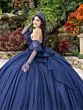 House of Wu 26102 Sweetheart Neck Gauntlet Sleeve Quinceanera Gown