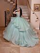 House of Wu 26103 Beaded Neck Removable Skirt Quinceanera Gown