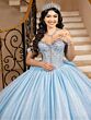 House of Wu 26104 Off-The-Shoulder Back Bow Sweet 16 Dress