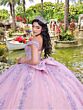 House of Wu 26105 Removable Train Off-The-Shoulder Sweet 16 Dress