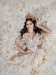 House of Wu 26108 Ruffle Hem Off-The-Shoulder Sweet 16 Gown