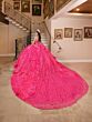 House of Wu 26113 Puff Sleeve Sweetheart Neck Sweet 16 Gown