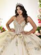 House of Wu 26127 Tiered Skirt Plunging Neckline Dress