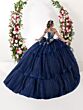 House of Wu 26129 Layered Skirt Cathedral Train Dress