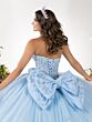 House of Wu 26135 Bow Back Strapless Dress
