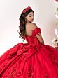 House of Wu 26137 Bow Back Lace-Up Dress
