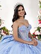 House of Wu 26137 Bow Back Lace-Up Dress