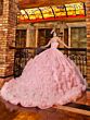 House of Wu LizLou Maravilla 80022 Ruffle Sleeve Quince Dress