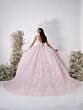 House of Wu 80060 Plunging Neckline Floral Embroidery Dress