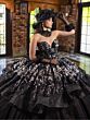House of Wu 80042 Removable Strap Peplum Quince Gown