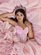 House of Wu 80061 Ruffle Skirt Beaded Bodice Dress