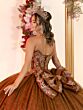 House of Wu 80062 Bow Back Cathedral Train Dress