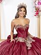 House of Wu 80066 Cathedral Train Strapless Dress