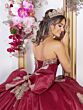 House of Wu 80066 Cathedral Train Strapless Dress