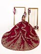 House of Wu 80068 Tiered Skirt Embellished Dress