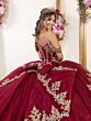 House of Wu 80068 Tiered Skirt Embellished Dress