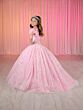 House of Wu 80020MQ Cold-Shoulder Ruffle Strap Mini Pageant Dress