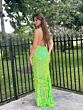 Sherri Hill 56069 Plunging Neckline Paillettes Dress