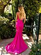 Jessica Angel 2375 Peek-A-Boo Neckline Bare Back Dress