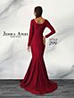 Jessica Angel 299 Surplice Bodice Long Sleeve Dress