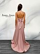 Jessica Angel 379 Slit Skirt Plunging Halter Dress