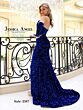 Jessica Angel 2387 Cutaway Slit Gauntlet Sleeves Dress