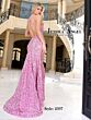 Jessica Angel 2397 Cross Back Sequin Dress