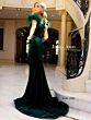 Jessica Angel 2406 Feather Straps High Slit Dress