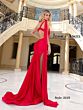 Jessica Angel 2418 Long Streamer One Shoulder Dress