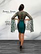Jessica Angel 593 Butterfly Appliques Bell Sleeve Dress