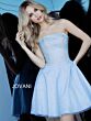 Jovani K2830 Beaded A-Line Strapless Dress