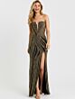 Jovani 49290 Plunging Neckline Embellished Dress