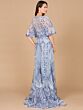 Lara 28984 Butterfly Sleeves Embroidered Dress