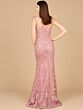 Lara 29020 Detachable Sleeves Illusion Neckline Dress