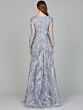 Lara 29046 Long Sleeves Overskirt Floral Dress