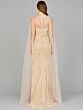 Lara 29047 Floor-Length Sleeves Embellished Dress