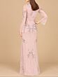 Lara 29079 Jewel Neck Long Sleeve Embellished Dress