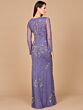 Lara 29079 Jewel Neck Long Sleeve Embellished Dress