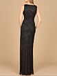 Lara 29096 Faux Wrap V-Neck Embellished Dress