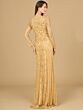 Lara 29114 Court Neckline Long Sleeves Dress