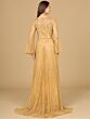 Lara 29115 Angel Sleeves V-Neck Embellished Dress