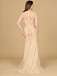 Lara 29128 Illusion Sleeves Embroidered Lace Dress
