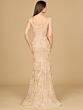 Lara 29137 Cap Sleeve Beaded Lace Dress