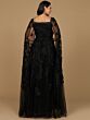 Lara 29138 Square Neckline Floor-Length Sleeves Dress