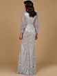 Lara 29158 Detachable Overskirt Bishop Sleeves Dress