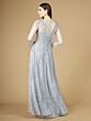 Lara 29206 Illusion Sleeves V-Neck Lace Dress