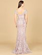 Lara 29295 Cap Sleeves Sweetheart Neckline Lace Dress
